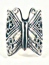 Load image into Gallery viewer, Sterling Silver Butterfly 🦋 Ring