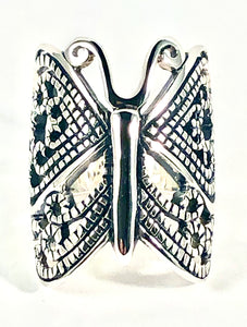Sterling Silver Butterfly 🦋 Ring