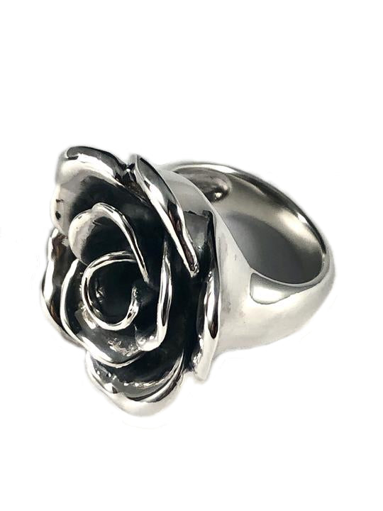 Rose Sterling Silver Ring SR00005