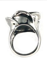 Load image into Gallery viewer, Rose Sterling Silver Ring SR00005