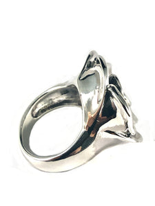 Rose Sterling Silver Ring SR00005