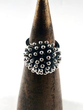Load image into Gallery viewer, Sterling Silver Cluster Ring SR00008